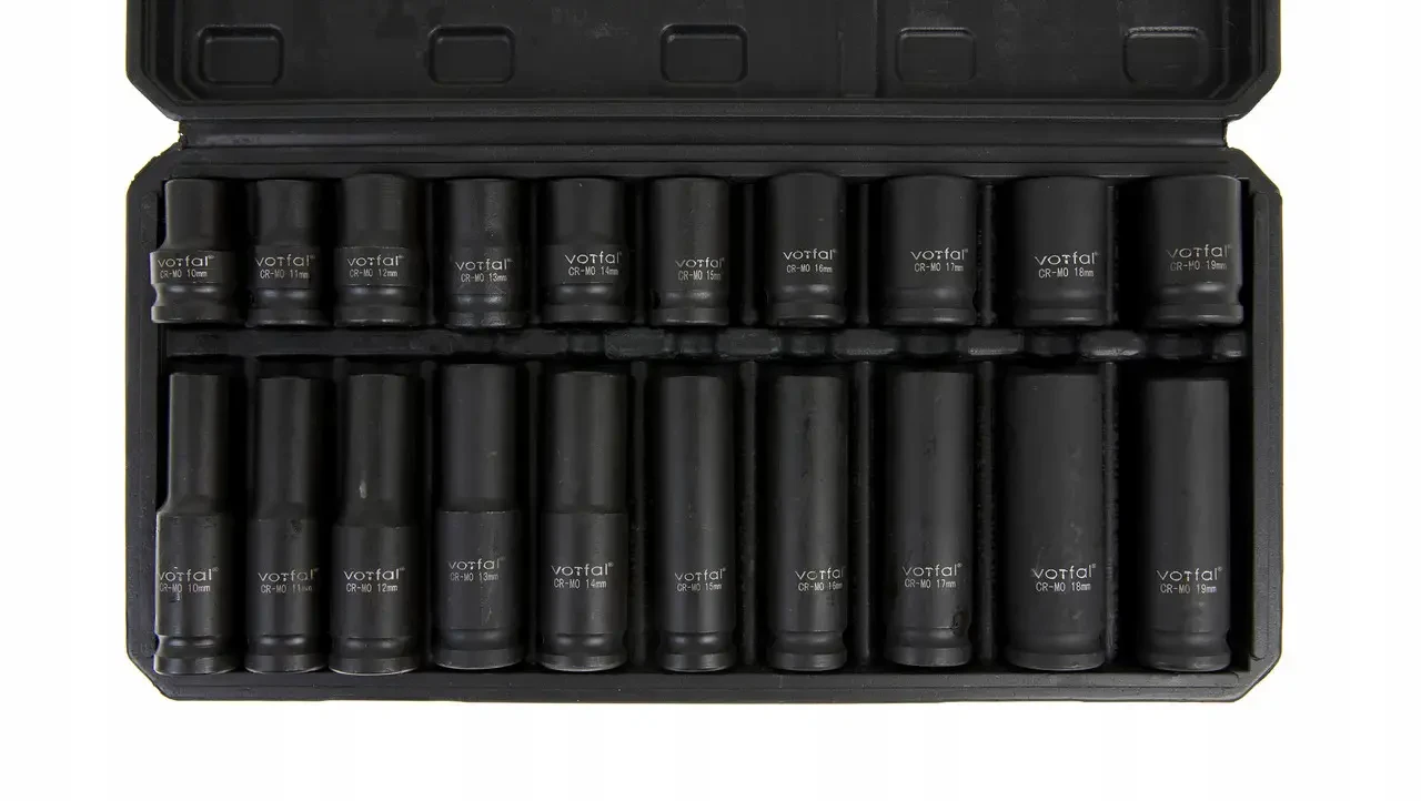 Набір ударних головок 1/2" (10-19 мм) CR-MO 20 од. V08117