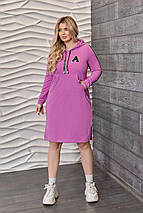 Спортивна сукня двонитка батал, фото 4