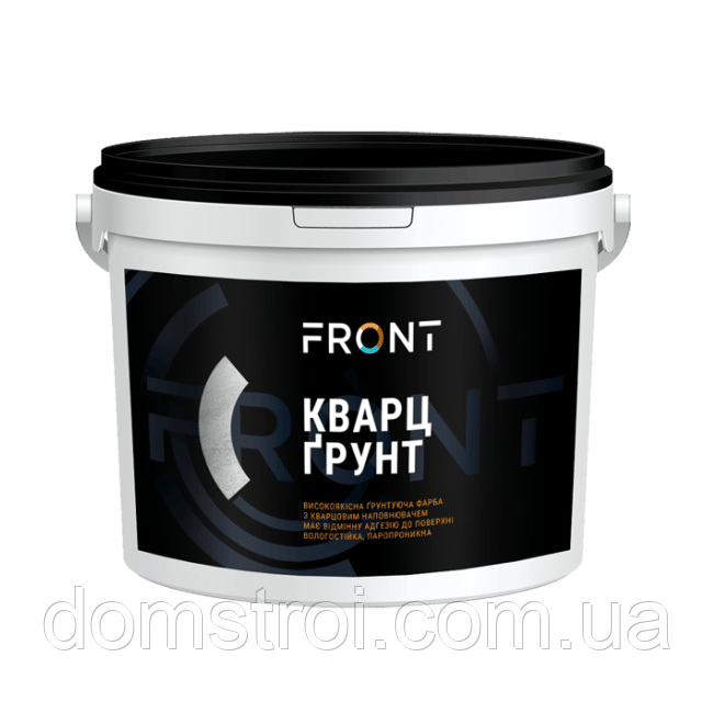 Грунт-фарба праймер Front «Кварц Грунт» белый