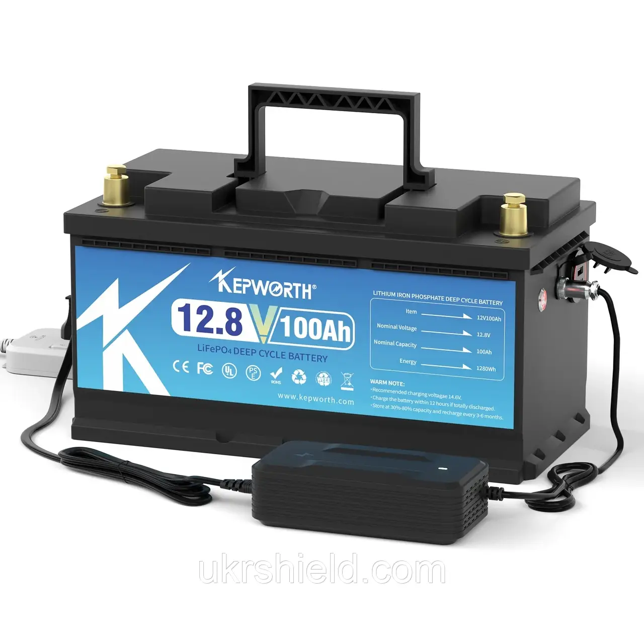 Акумулятор Kepworth LiFePO4 12V 100Ah