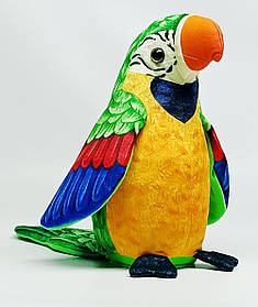 Інтерактивний Папуга - іграшка-повторюшка, 20 см зелений C41808-2