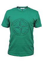 Футболка чоловіча Stone Island 25-ST503 зелена
