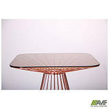 Стіл Tern, rose gold, glass top, фото 3
