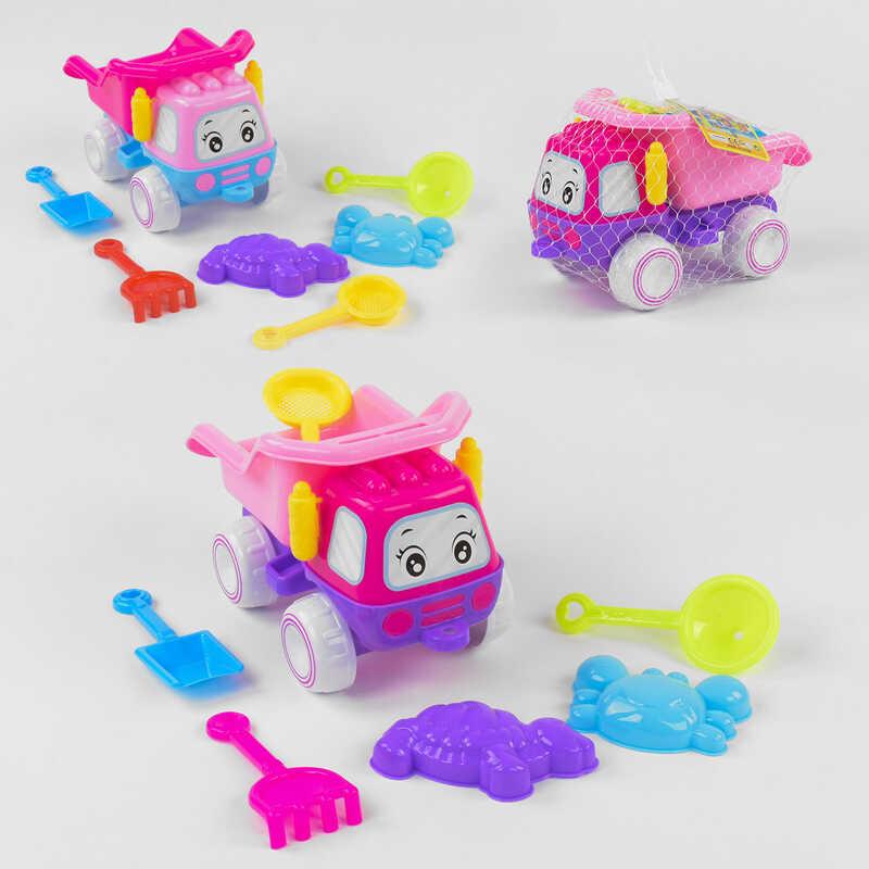 Машинка з пасочками 687 (48/2) 2 кольори, у сітці, фото 1