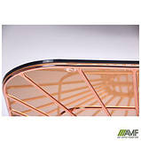 Стіл Tern, rose gold, glass top, фото 5