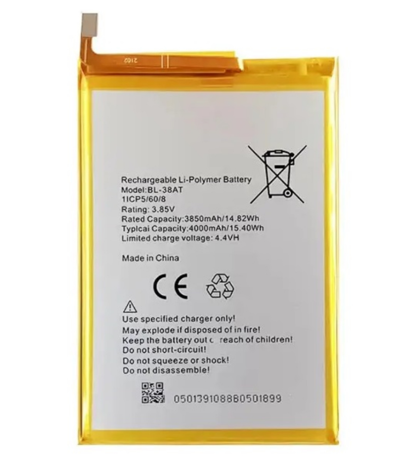 Акумулятор для Tecno BL-38AT POP 2 Power 4000mAh, фото 1