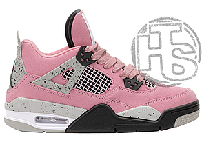 Жіночі кросівки Джордан Jordan 4 Retro Orchid Pink Grey AQ9129-501