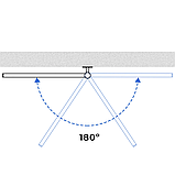 Рушникосушарка електрична 480х800 NAVIN Arabesque Sensor з таймером, поворотна, хром, гарантія, фото 6