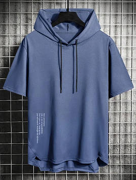 Футболка з капюшоном для хлопчика підлітка юніор