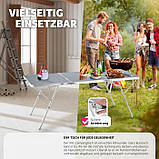 Складаний кемпінговий стіл Jumbo 180×70×70,5 см, фото 9