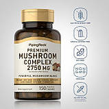 Грибний комплекс Piping Rock Mushroom Complex 2750 мг на порцію 150  вегетаріанських капсул, фото 3