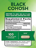 Чорний кохош Nature's Truth Black Cohosh 700 мг 100 капсул, фото 2