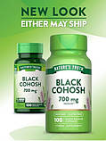 Чорний кохош Nature's Truth Black Cohosh 700 мг 100 капсул, фото 4