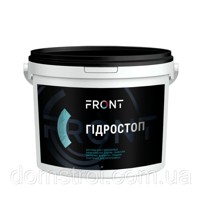 Мастіка гідроизоляційна FRONT «Гідростоп» (1 кг)
