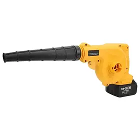 Повітродувка для збирання листя RIAS 1138 акумуляторна 24V 1хАКБ Yellow (3_06170)
