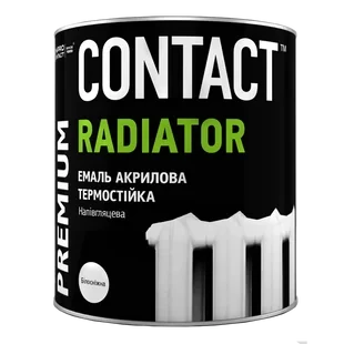 Емаль акрилова для радіаторів "CONTACT"
