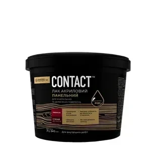 Лак акриловий панельний CONTACT шовковисто-матовий