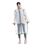 Плащ дощовик для підлітків або дорослих Розмір М; Зріст 150-165 см (14001/1), фото 8