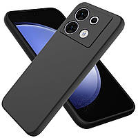 Чохол Fiji Full Soft Premium для Infinix Note 30 Pro NFC (X678B) протиударний бампер з мікрофіброю Black