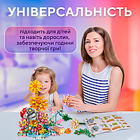 Конструктор ЗД Чарівна галявина 4в1 628 деталей (Flow-0292), фото 7