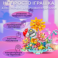 Конструктор ЗД Чарівна галявина 4в1 628 деталей (Flow-0292), фото 3
