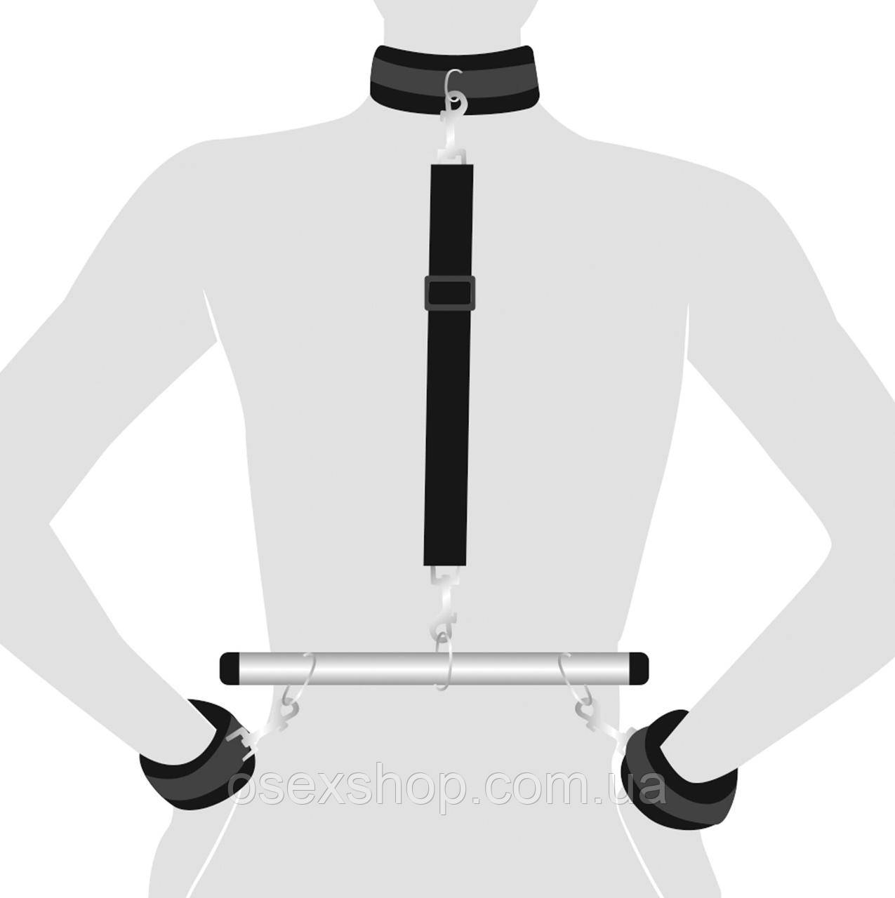 Фіксатор для рук і шиї Art of Sex — Trust me, колір чорний, фото 1