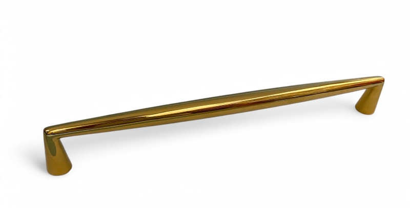 Ручка-скоба Aurum Elegance сучасна класика OL-1091-192 GOLD блискуче золото 192мм