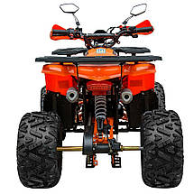 Квадроцикл дитячий Spark SP125-8, 120 см³ бензиновий автомат, 45 км/год 4х2, для бездоріжжя з USB, Помаранчевий, фото 2