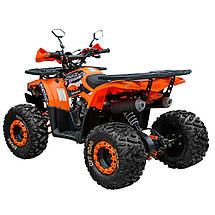 Квадроцикл дитячий Spark SP125-8, 120 см³ бензиновий автомат, 45 км/год 4х2, для бездоріжжя з USB, Помаранчевий, фото 3