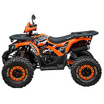 Квадроцикл дитячий Spark SP125-8, 120 см³ бензиновий автомат, 45 км/год 4х2, для бездоріжжя з USB, Помаранчевий, фото 5