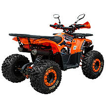 Квадроцикл дитячий Spark SP125-8, 120 см³ бензиновий автомат, 45 км/год 4х2, для бездоріжжя з USB, Помаранчевий, фото 4