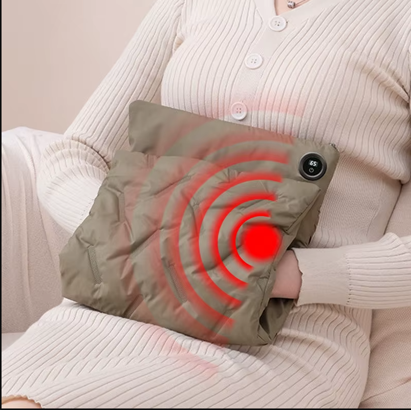 Грелка муфта для рук та тіла з датчиком нагріву, від Powerbank, нагрівання до 65°, 3 рівня потужності