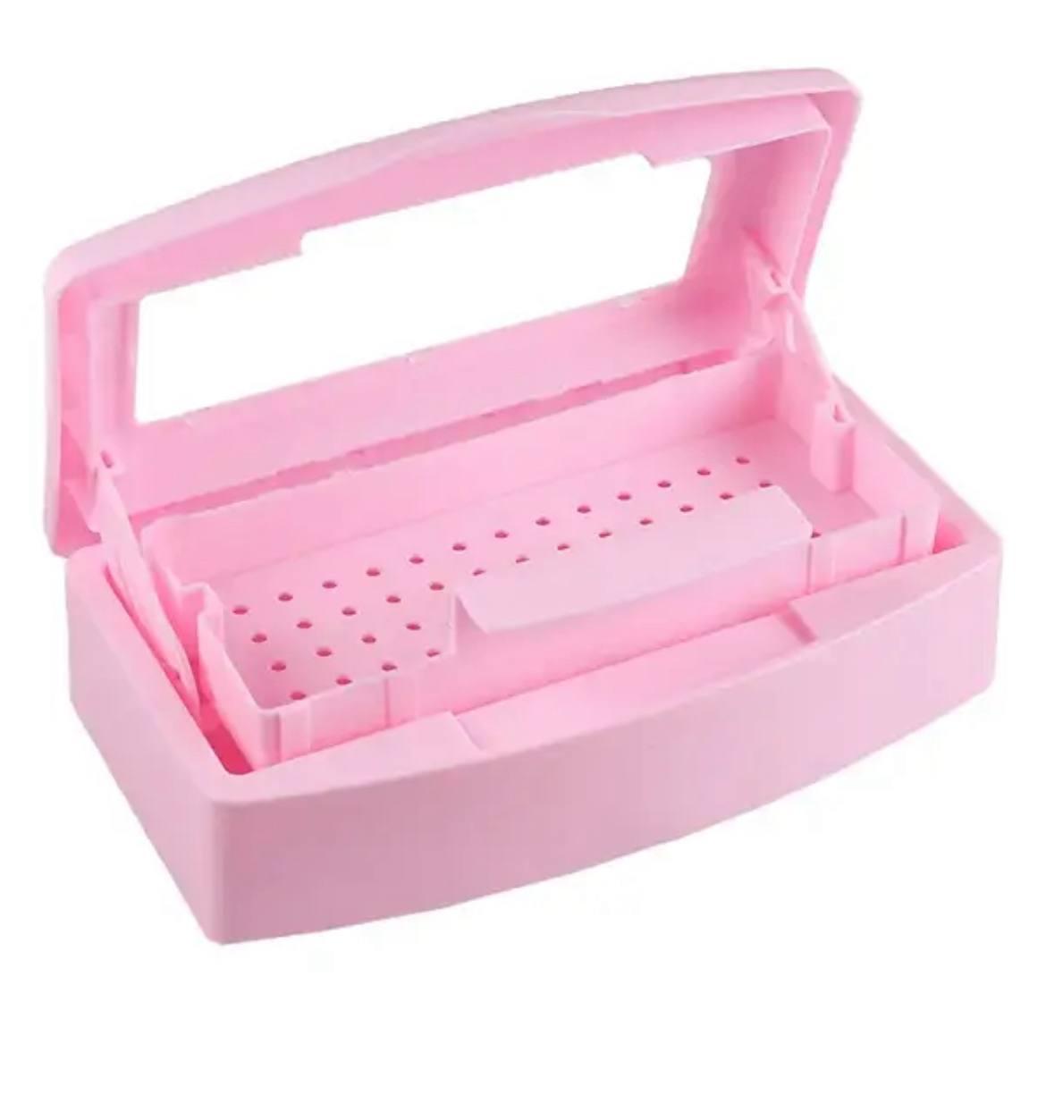 Бокс для дезінфекції манікюрного, косметологічного інструменту кольорові