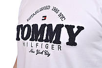 Футболка чоловіча Tommy Hilfiger 25-25Y-6002 біла, фото 6