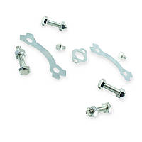 Болт кріплення зірки зад у зборі (вінця) DELTA (+ контр шайби, шайба стопорна перед зв.)