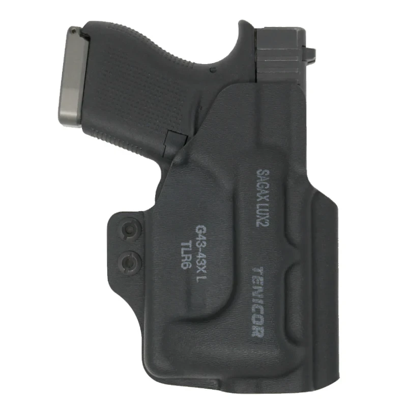 Кобура пістолетна Tenicor SAGAX LUX2 AIWB Holster for Glock 17/47, Multi-Light, Right Hand Shooter, Black