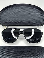 Чоловічі сонцезахисні окуляри,антивідблискуючі окуляри в чорному кольорі тренд 2025,PORSCHE
