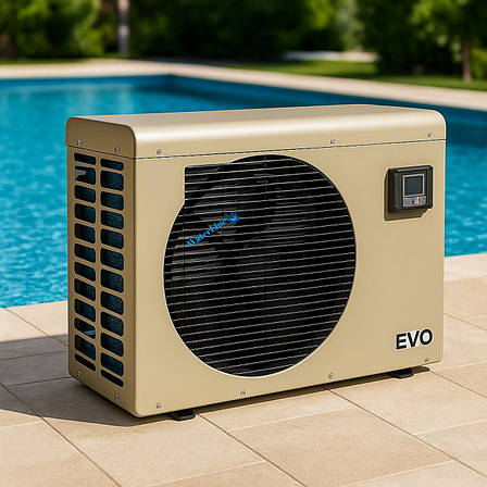 Тепловий насос для басейну EVO EP-125 (12,5кВт) до 60 м³, фото 1