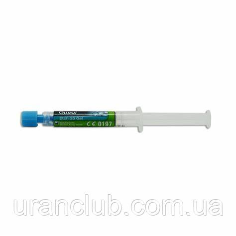 Гель травильний Глюма Ейч Gluma Etch 35 Gel 2.5 мл Heraeus Kulzer протруювання