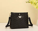 Сумка молодіжна через плече, сумка з кішечкою 3 кольори, фото 5