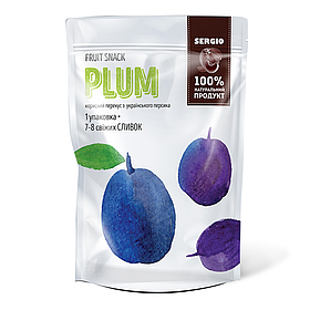 Сушена слива дольками Sergio 250г