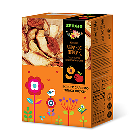 Сушка для компоту Sergio Абрикосовий 150г