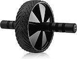 Ролик для пресу Gymtek чорний, фото 2