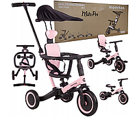 ВЕЛОСИПЕДНИЙ ТРИКОЛІСНИЙ БАЛАНСОВЕЛ 6в1 MOOVKEE MIKE PRO направляючі ремені навісу