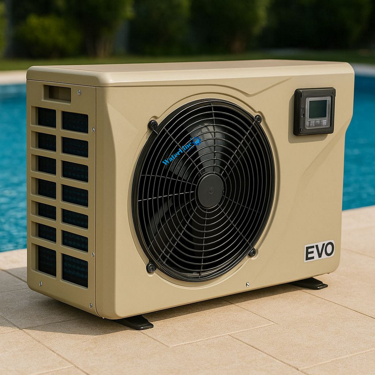 Інверторний тепловий насос для басейну EVO EP-105i (10.4 кВт) до 50 м³