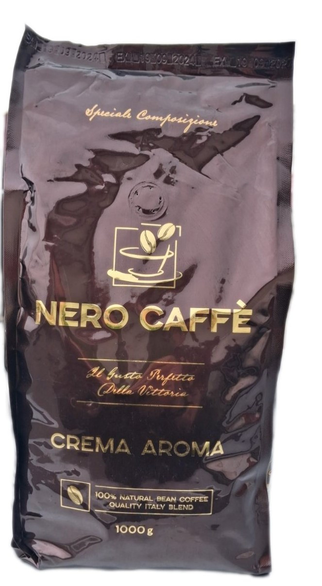 Кава NERO CAFFE Crema Aroma в зернах 1 кг