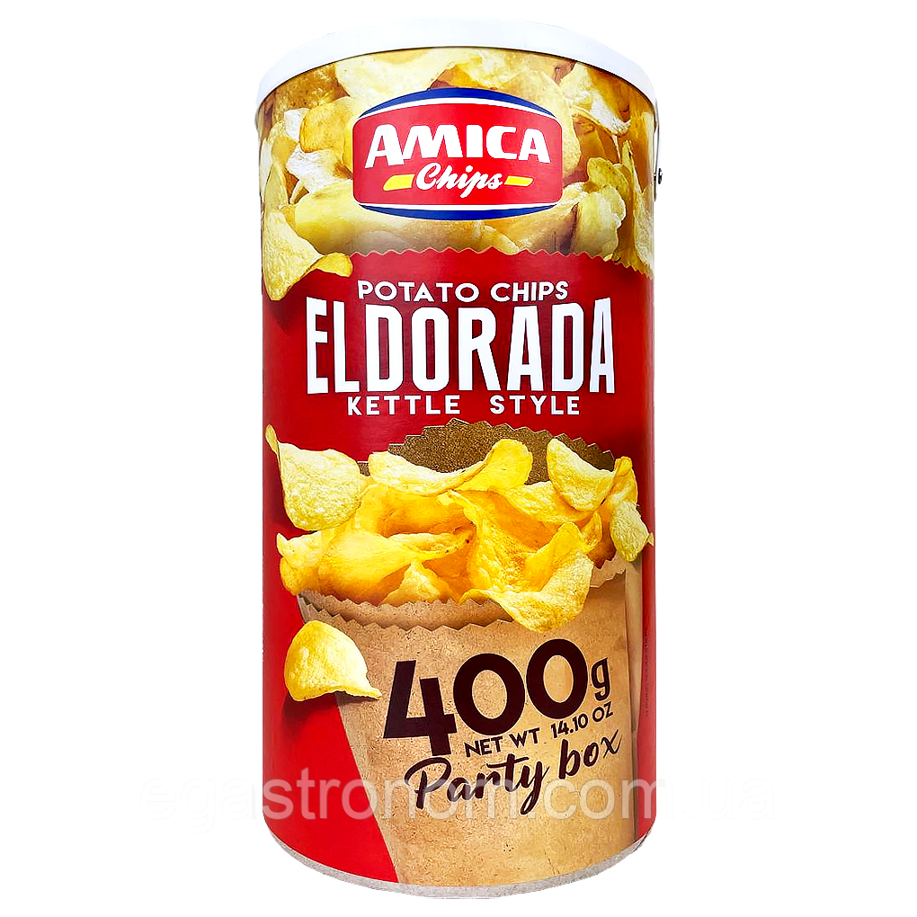 Чипси традиційні Аміка Amica tradizionale 400g 6шт/ящ (Код: 00-00017473)