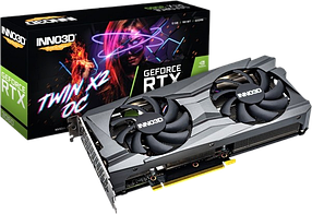 Відеокарта GeForce RTX 3060 12GB Inno3D Twin X2 OC LHR (N30602-12D6X-11902120H)