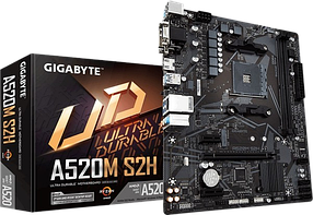 Материнська плата Gigabyte A520M S2H Socket AM4 (A520M S2H)