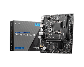 Материнська плата MSI H610M-E Pro DDR4 LGA 1700 (PRO H610M-E DDR4)